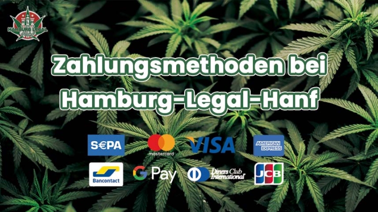 Neue Zahlungsmethoden bei Hamburg-Legal-Hanf